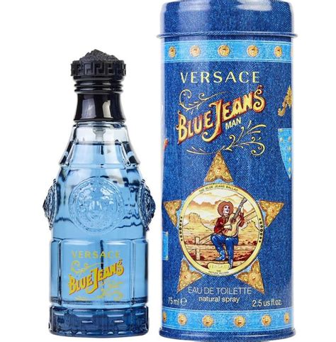 versace blue jeans man cologne